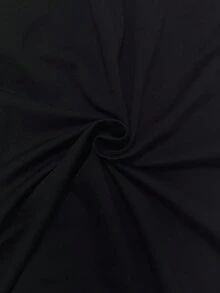 Pantalones cortos cómodos de talla estándar para hombres "Atardecer de montaña - Mantente salvaje", aptos para deportes, uso diario, verano, escuela, ropa urbana e informales - Negro - Ver 4