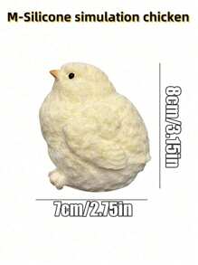 1pc-Cute Stress Reducing Squeezy Chicken: Portable Squeezy Toys That's Great For Keeping At Your Desk And On The Go, Relax Tabas Squishy| Fun & Tricky Sensory Play,Small Gift Perfect For Party Favors, Gift Bag Fillers, Classroom Prizes,Christmas, Halloween & Birthday Gifts, Making It An Ideal Holiday Gift.