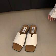 Exclusive Vintage Beach Steps For Women, Roman Outdoor Sandals, New Summer Models, Flat Sole, Single Column Design, Suitable For The Beach.