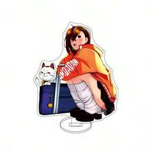 Carte acrylique Anime Dandadan 15CM, panneaux d'affichage créatifs avec Ayase Momo, Takakura Ken, Okarun, Hoshiko Shiratori, Aira Jin, Enjoji. Un cadeau exquis pour la fête d'un ami, collection de pièces de collection - Multicolore - Voir 8