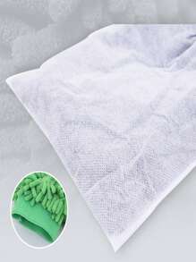 1 Peça Luva de Lavagem de Carro de Chenille, Ferramenta Grossa, Macia e Dupla Face de Pelúcia para Limpeza de Carros