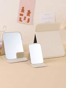 1 chiếc gương trang điểm công chúa gấp gọn, di động, độ phân giải cao, thích hợp cho ký túc xá sinh viên. Cũng có thể dùng làm gương trang điểm trong phòng khách, phòng ngủ và phòng tắm. Trang trí nhà cửa. Phụ kiện du lịch, quà tặng đám cưới, tiệc tùng, sinh nhật. Quà tặng cho nam giới, mẹ, cha, bạn thân và giáo viên. Quà năm mới, quà tặng khuyến mãi, du lịch, đồ dùng giá rẻ, đồ dùng cần thiết khi đi du lịch. - trắng - Xem 5