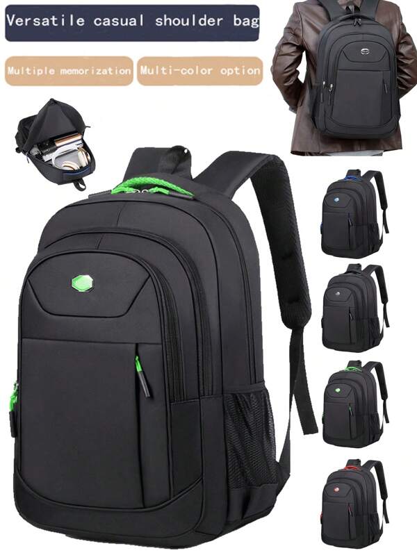 Backpack Men's Simple All-In-One Large Capacity Travel Backpack Men's And Women's Leisure Bag