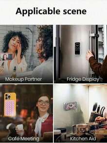 1pc Silicone Sticky Phone Handle, Suction Cup Phone Case Stand, Hands-Free Sticky Phone Grip Handle, Suitable For Selfie And Video, Phone Finger Grip Stand