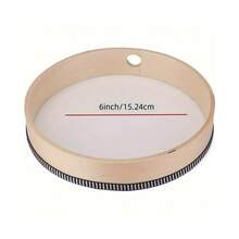 Wooden Handpan Drum With Mallet, Orff-Style Musical Instrument - Multicolor - View 12