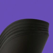 20 张 250gsm 厚双面哑光黑色圆形硬纸板，直径为 6.69 英寸/9.84 英寸/11.41 英寸，适用于素描彩色铅笔、手工厚 DIY 硬黑纸、学校用品、返校