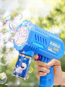 1Set 29 Holes Bubble Gun Electric Automatic Bubble Blower Children's Portable Outdoor Wedding Party Toys Children's Birthday Gifts Gifts (Without Bubble Solution And Batteries) Electric Bubble Blower, Children's Automatic Bubble Blower, Children's Bubble Blower Outdoor Toys Suitable For Children's Birthday Gifts (The Colors Of Some Accessories Are Random)