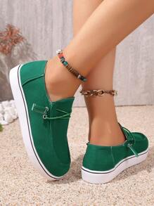 Scarpe sportive casual da donna, punta tonda, scarpe di tela, mocassini, design con laccetti, leggere e traspiranti, suola in EVA, adatte per campus, all'aperto, escursionismo, corsa, tennis, indossabili in tutte le stagioni, scarpe casual nere, scarpe da tennis bianche, ballerine rosa, scarpe da corsa gialle, scarpe di tela verdi