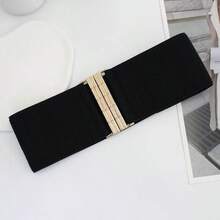 Factory Direct Stretchy Elastic Waist Belt, Waist Cincher For Dress, Coat, Vintage Fashion, Black Summer, School Fall, Autumn, Halloween