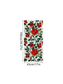 Fensteraufkleber, Wandaufkleber, Glasfenster Dekorfolie, Fenster Sichtschutzfolie, bemalte Glasfenster Folie, Sichtschutzfolie, Glasfolie, Fensterfolie Dekoration, Glasfenster Dekorfolie, Glasfenster Aufkleber, Fensteraufkleber, Wandaufkleber Dekoration geeignet für Wohnzimmer, TV, Bürodekoration, Heimdekoration