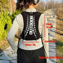 3PCS Running Vest With 2L Hydration Bladder And 500ML Soft Flask, Small Hydration Vest Lightweight, Breathable And Sweatproof Running Backpack, Camel Hydration Backpack ,Adjustable Running Hydration Vest For Trail Running Marathon Race Jogging Cycling