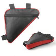 1pc Multi-Functional Mountain Bike Bag, Large-Capacity Front Beam Bag, Tool Bag, Mountain Road Cycling Bag, Triangular Bag