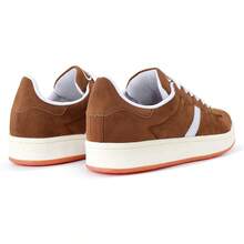 Men's Tennis Shoes Special Size 42 43 44 45 46 47 48 Casual Model Comfortable Suede - Lạc đà - Xem 3
