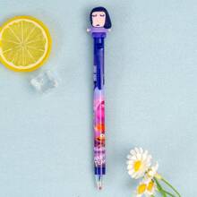 Disney 9pcs[ Disney Official ] Inside Out Erasable Gel Pen Full Character Color Gel Pen Exam Diary Seamless Modification School Supplies, Back To School