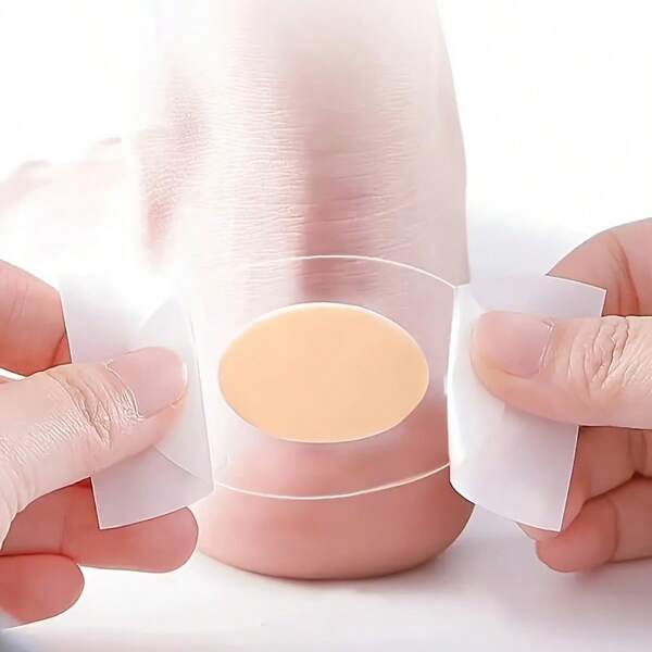 10pcs Gel Heel Protectors - Comfortable, Anti-Slip Heel Pads, Reusable And Washable For Free Walking
