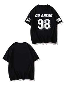Personalized Text Custom Plus Size Men T-Shirt, Custom Text, Plus Size Men's Clothing, Loose Fit Summer Plus Size T-Shirt Customization, Upload Your Text/Birthday Wishes/Message, Holiday Custom (Birthday/Father's Day/Valentine's Day), Team/Outdoor Uniform Custom, Personalized Image Crew Neck Plus Size Short Sleeve Loose Fit Men's T-Shirt Customization, Holiday Gift, Birthday Gift, Plus Size Men's T-Shirt, T-Shirt Graphic Customization, Summer Plus Size Top