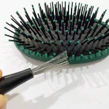 1pc New Comb Cleaner Cleaning Tool DIY Hair Removal Brush Grooming Accessory