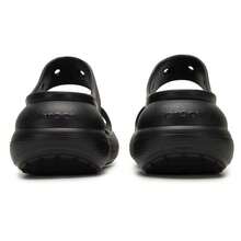 Crocs Unisex Puffy Sandals, Lightweight & Comfortable Sports Casual Shoes For Indoor/Outdoor, Beach Slippers, 207670-001 - Black - View 4