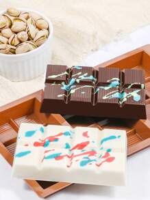 1 件硅胶巧克力棒模具、糖果棒模具