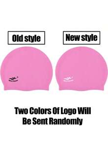 1pc Silicone Swim Cap, Waterproof Comfortable Unisex Swim Cap,Swimming Pool Equipment, Beach Essentials, Beach Accessories, Pool Float