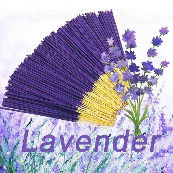 200/80/40/20 Mixed Fragrance Incense Sticks - Lavender, Sage, Rose, Cherry Blossom, Lemongrass, Jasmine, Sandalwood, Dragon's Blood, Eucalyptus, Vanilla - Assorted Size, Wholesale Bulk, Suitable For Home And Outdoor Use, Holiday Aroma | Decorative Incense | Fragrance Incense Sticks, Ideal For Home