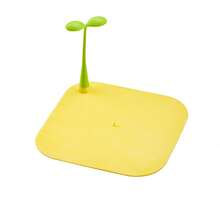 2 件套可爱豆芽形状硅胶地漏盖，防虫防臭水槽排水盖，返校