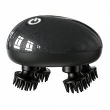 1 pezzo Massaggiatore elettrico per la testa con 8 artigli, cura del cuoio capelluto, terapia a luce rossa per nutrire i capelli, pulizia del viso e aiuto per il sonno