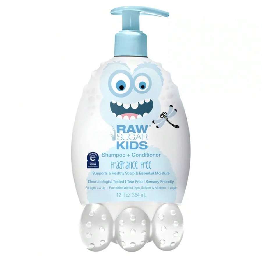 Raw Sugar Kids' 2-In-1 Sensitive Shampoo + Conditioner - 12 Fl Oz - 1 - 查看 1