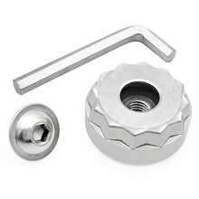 Convertidor de tornillo llave hexagonal para herramienta adaptadora Starlock, sistema de bloqueo estrella, herramienta eléctrica, adaptador de hoja de sierra oscilante - a - Ver 2