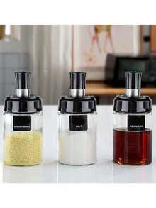 1 件香草香料储物盒、厨房调味容器、杂物储物容器