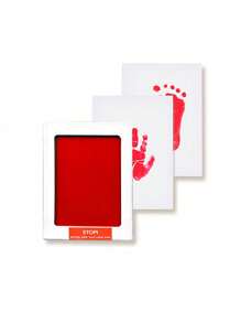 Children's Pet Hand And Foot Stamp Pad, Baby Commemorative Footprint Gift, No Wash, No Dirty Hands, Baby Hand And Foot Stamp Pad