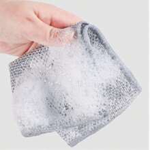 20/12/10/4pcs Magic Cleaning Cloth Thickened Double -Sided Metal Steel Wire Rags Kitchen Dish Pot Washdishing Cloths Towel Clean Tools, Cleaning Accessories, Household Cleaning Supplies, Room Decoration, Can Be Used To Prevent Oil Stains, Garbage, Etc., Suitable For Kitchens, Restaurants, Parties, Gatherings, Travel, Family Gifts, Home Gifts