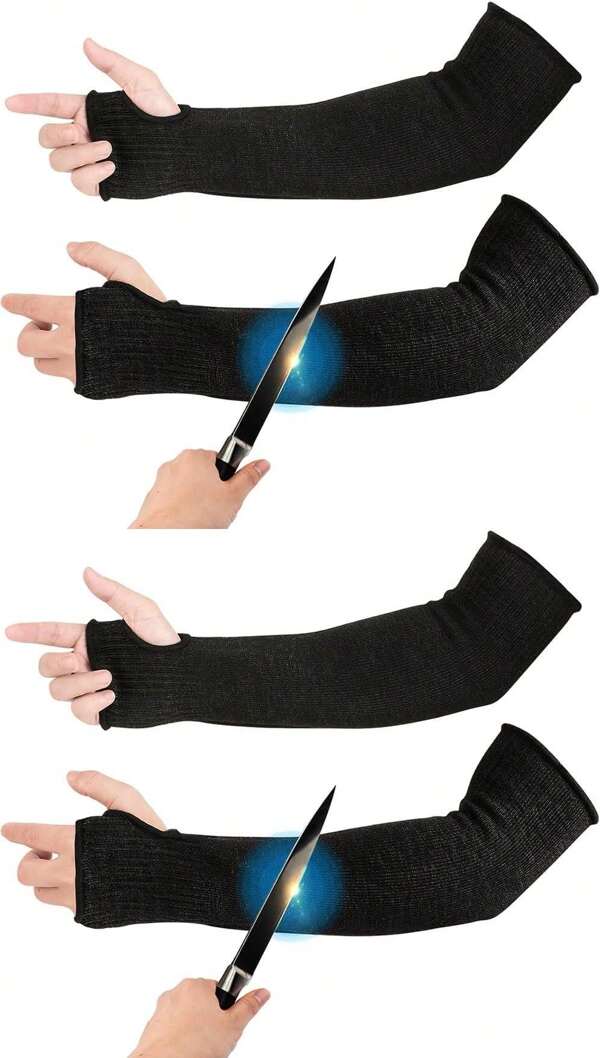 LovyoCoCo Arm Sleeves Arm Protectors Cut Heat Burn Resistant Sleeve,Anti Abrasion For Thin Skin And Bruising Garden Kitchen Farm