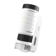 1 szt. Dziecięcy przenośny mikroskop 60X-200X Zestaw do eksperymentów naukowych, zabawka edukacyjna dla chłopców i dziewcząt, prezent dla uczniów szkół podstawowych