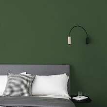 1 Roll Tea Green Home Decor Stick Wallpaper Roll, Waterproof Vinyl Contact Paper For Living Room Stickers ,Cabinets Kitchen Decor Wall Stickers,Peel And Stick Wallpaper Wall Paper Room Decor Wall Decor - Olive Green - View 5