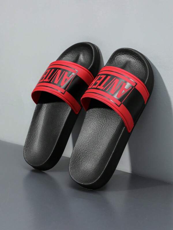 Plus Size 39-48 Men's Slippers, Outdoor Comfortable Casual Shoes, Lightweight Non-Slip House Slippers, Wear-Resistant Breathable Men's Sandals, Daily Wear Men's Shoes, Anti-Slip Bathroom Slippers, Indoor/Outdoor Two-Way (Irregular Pattern)