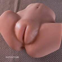 Giocattolo realistico a forma di gamba per uomini: Giocattolo sessuale maschile in TPE con vagina e ano, senza batterie, busto femminile realistico per adulti, giocattolo sessuale senza batterie (esclusi i vestiti)
