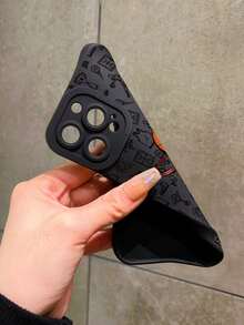 1 pieza Funda de teléfono suave y a prueba de golpes con diseño de ojo de baloncesto negro compatible con iPhone 17 Pro Max/17/17 Pro/16 Pro Max/16/16 Pro/15 Pro Max/15 Pro/15/14 Pro Max/14 Pro/14/13 Pro 13/12 Pro/12/11, 13 Pro Max/XR, Galaxy S25/A15/A14/A50/A53/S23/S24/S21 FE/S23 Ultra/S24 Ultra/A33, adecuado como regalo de cumpleaños, novia, novio o uso personal