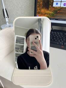 1 chiếc gương trang điểm công chúa gấp gọn, di động, độ phân giải cao, thích hợp cho ký túc xá sinh viên. Cũng có thể dùng làm gương trang điểm trong phòng khách, phòng ngủ và phòng tắm. Trang trí nhà cửa. Phụ kiện du lịch, quà tặng đám cưới, tiệc tùng, sinh nhật. Quà tặng cho nam giới, mẹ, cha, bạn thân và giáo viên. Quà năm mới, quà tặng khuyến mãi, du lịch, đồ dùng giá rẻ, đồ dùng cần thiết khi đi du lịch. - trắng - Xem 7