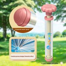 1pc Large Capacity Pull-Out Water Bead Toy - Pull-Out Style Firework Water Gun, Squirt Gun, Spray Water Gun, Multi-Function Portable Sprinkler, Suitable For Backyard, Garden Party, Outdoor Watering - Pink, Purple, Blue, Bright Design, Durable Structure Evenly Distributes Water Flow, Back To School Gift For Friends And Classmates - Multicolor - View 10