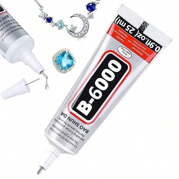 Adhésif en résine douce haute résistance - Adhésif fait main transparent sans résidu avec embout d'aiguille de précision, convient pour le DIY de bijoux et d'artisanat, imperméable, convient pour le plastique, le tissu, le bois, le verre, le métal