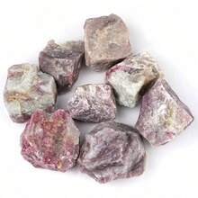 1pc Natural Rocks For Tumbling Gemstone Raw Crystals Rough Stones Reiki Crystal Healing(2-4cm) - Multicolor - View 27
