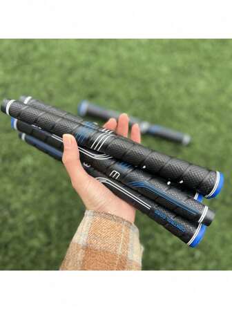 2 piezas Guantes de golf azules extragrandes, de goma suave antideslizante, para hierros/palos de madera, ¡accesorios de golf! Esencial para deportes al aire libre