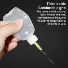 50ML de alcohol líquido de plástico para dispensador, pasta de flujo de soldadura de resina para limpieza de PCB de teléfono, herramientas de reparación de soldadura - 1 pieza de 50 ml - Ver 5