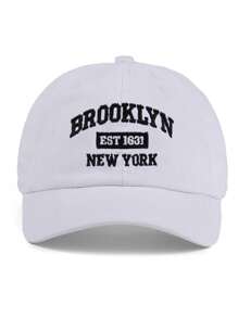 1 Washed Men's Baseball Cap,Fashionable Couple Hats