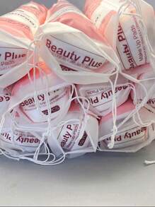 150/300pcs Round Pads, Double-Sided Available, Soft Low Allergy, For Facial And Eye Remover And Cleaning Accessories