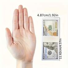 100 件 11*6cm 复印件 100 美元，20 件 3*1cm 迷你复印件 100 美元，100 件大复印件 100 美元，适用于培养早期数学技能、移动、魔术和生日派对道具。