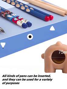 2支/4支/8支装水豚卡通铅笔帽，价格实惠，有效保护铅笔免受折断和铅笔盒染色，创意十足，是学生的理想之选。可拆卸设计，适合作为礼物赠送给家人、朋友和同事，例如毕业典礼、宰牲节、独立日、开学季等场合。