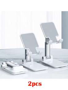 1 pieza Soporte plegable blanco para teléfono móvil y tableta - Multicolor - Ver 11