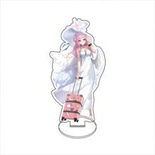 Anime 1pc "Blue Archive The Animation"15cm,Display Stand Person Model,Suitable For Bags And Keys,Car Key Bag Backpack Small Key Ring ,Tabletop And Home Decor,Id Al-Adjha A Graduation Gift For Friends, Car Accessories Bag Charm School Cartoon